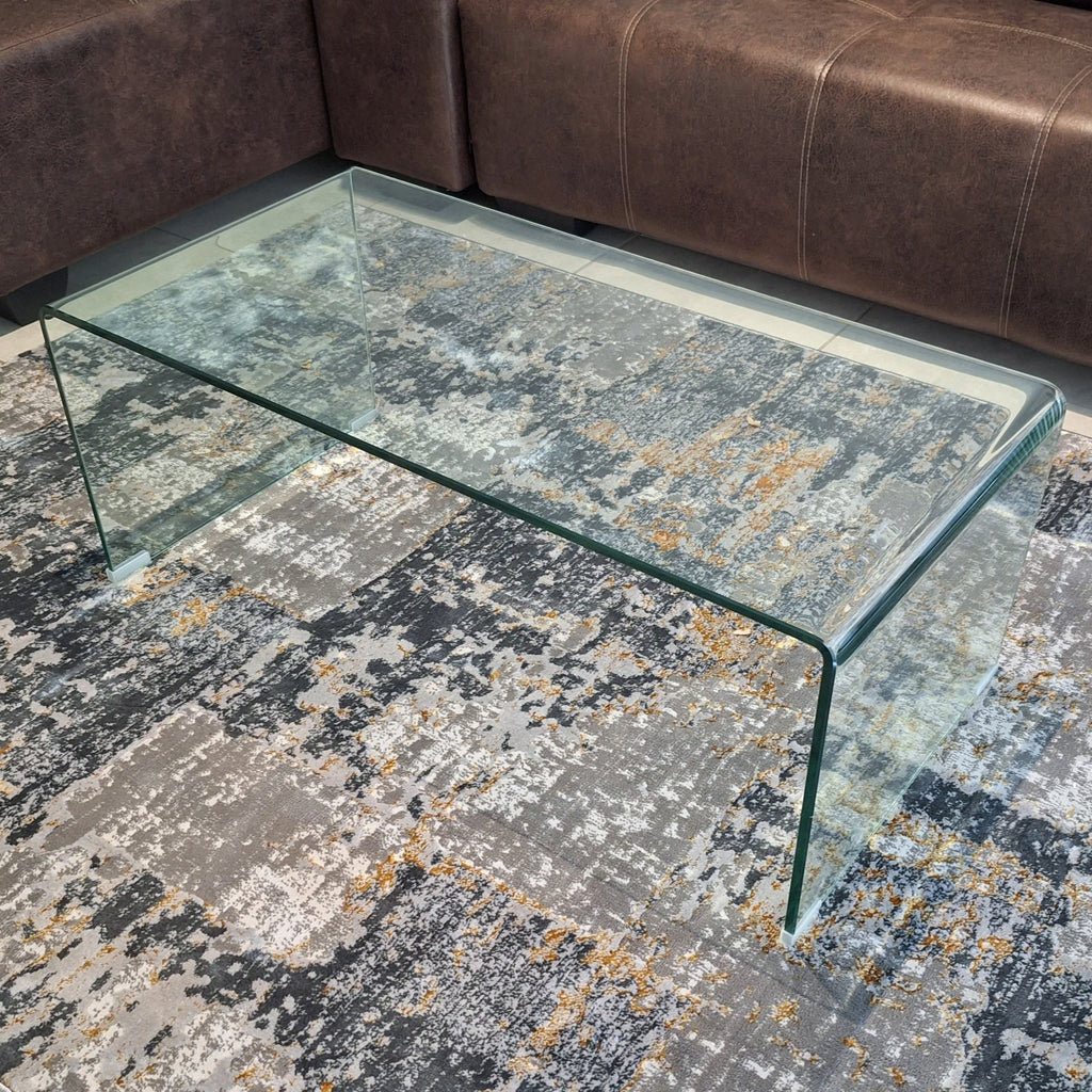 1.2m Tempered Glass Coffee Table