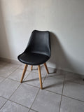 Padded Chair. Black