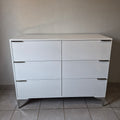 Chest of Drawers. Silver Handles