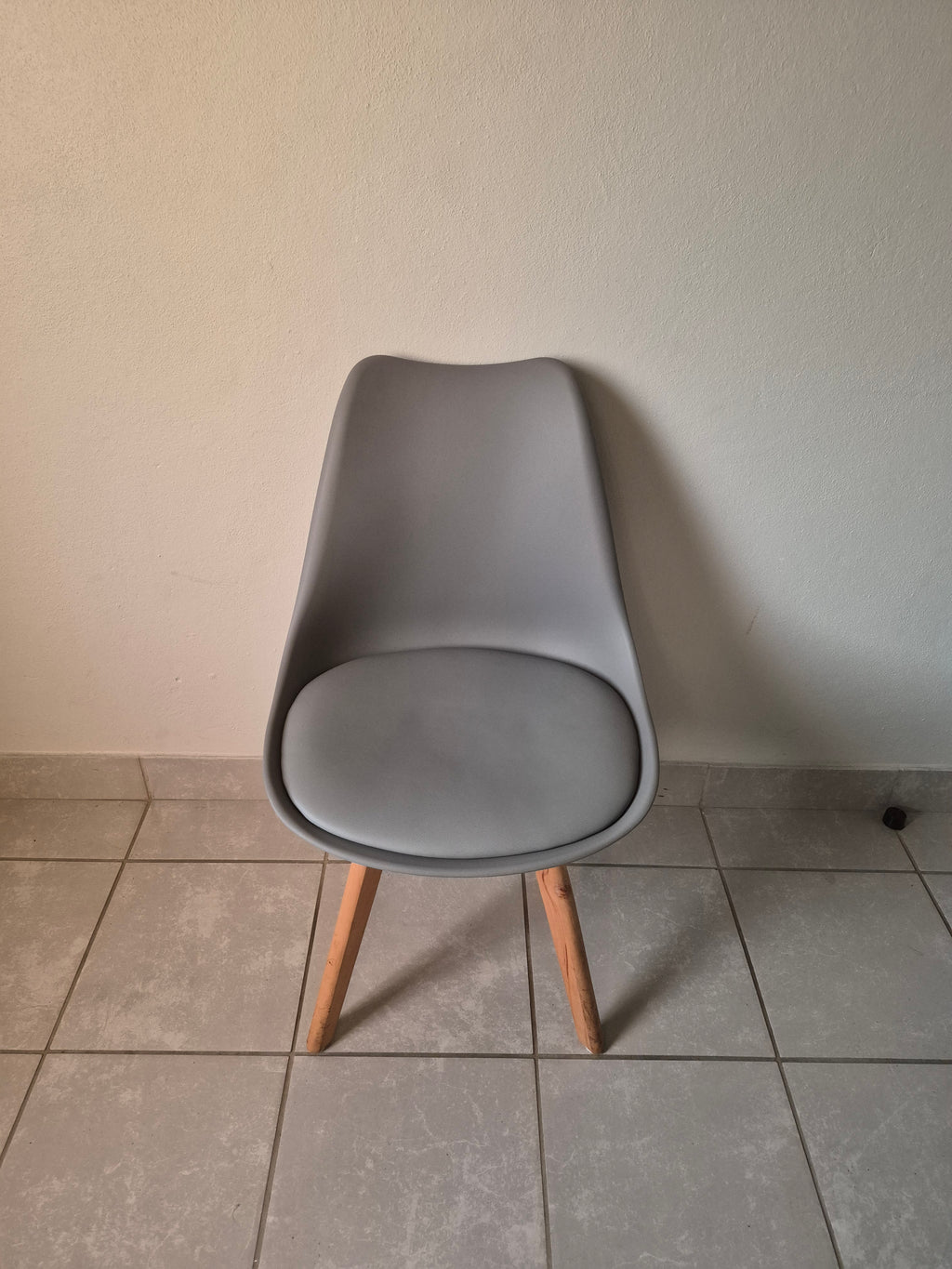 Padded Chair. Grey