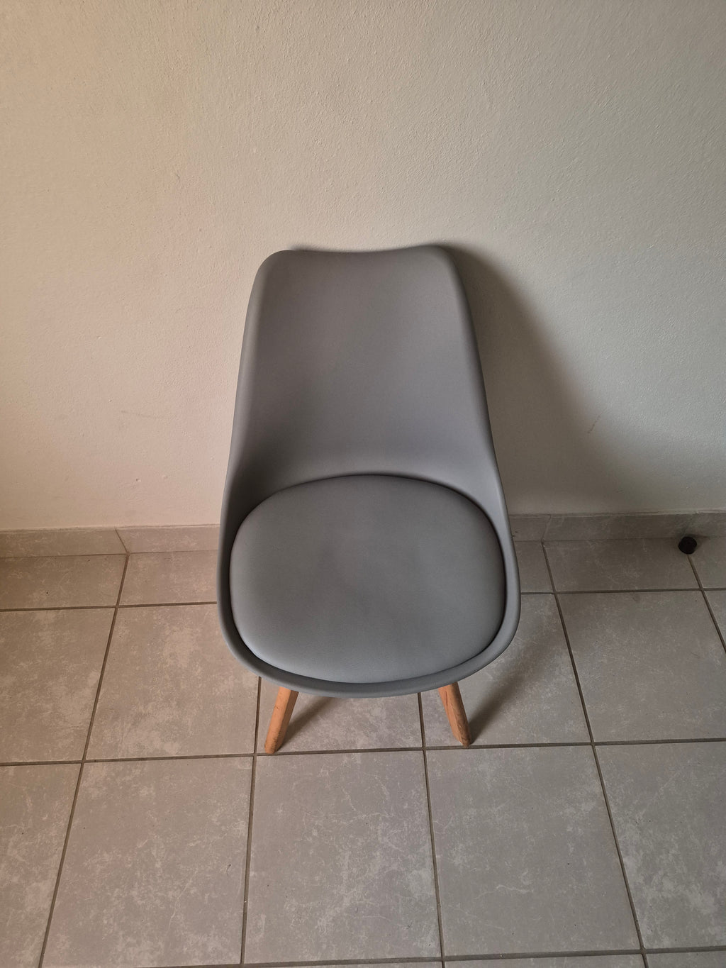 Padded Chair. Grey