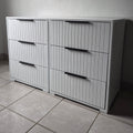 Bedside Pedestals. Black Handles. R3800 for 2