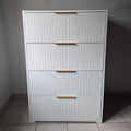 Chest of Drawers. Gold Handles