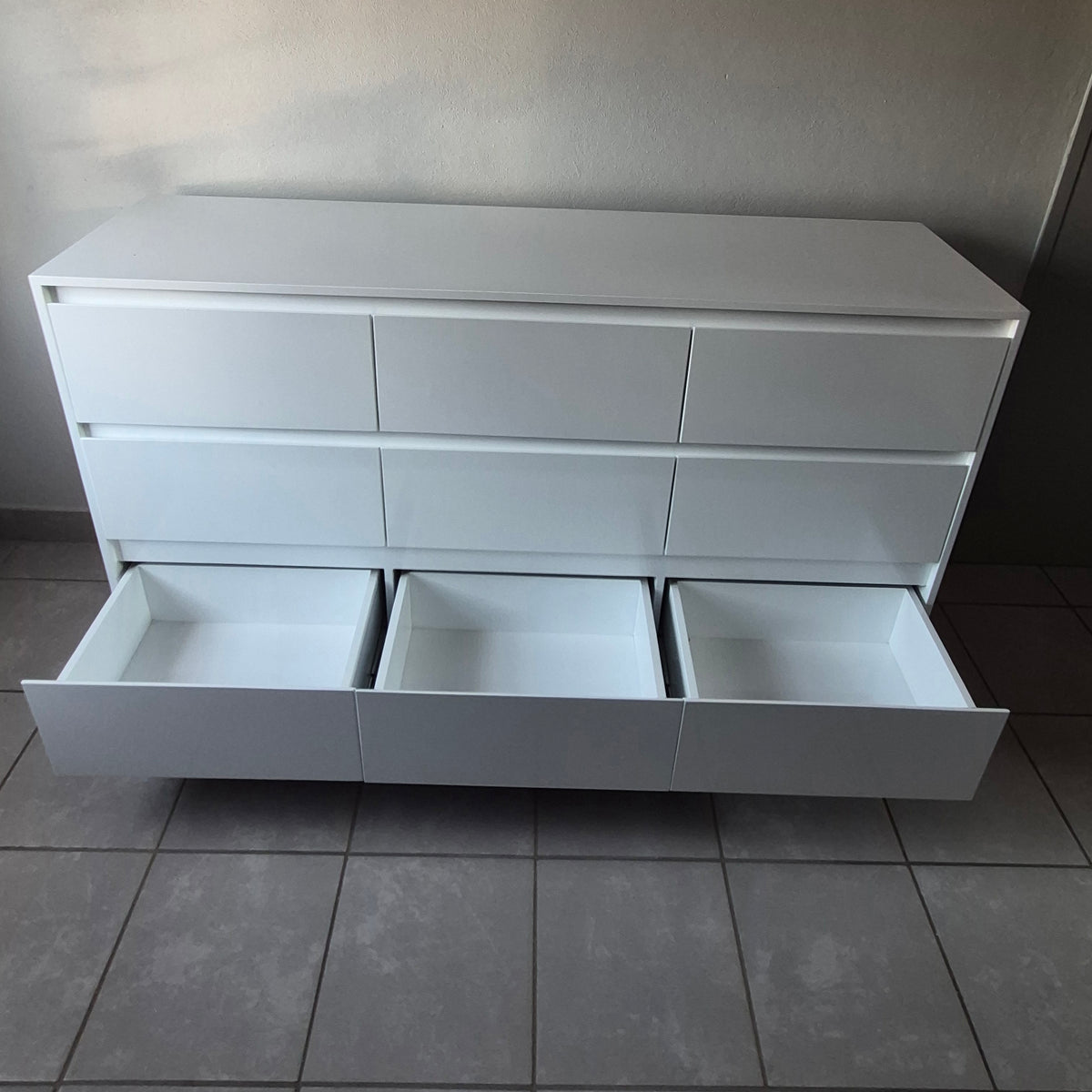 Chest Of Drawers. Gold Legs