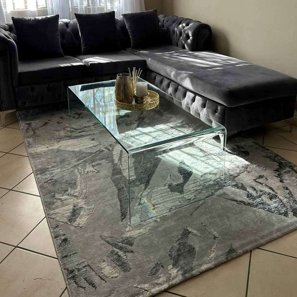 1m Tempered Glass Coffee Table