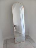 Mirror. 160x47cm. Gold