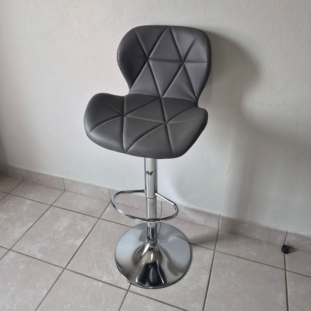 Sophia Bar Chair. Grey