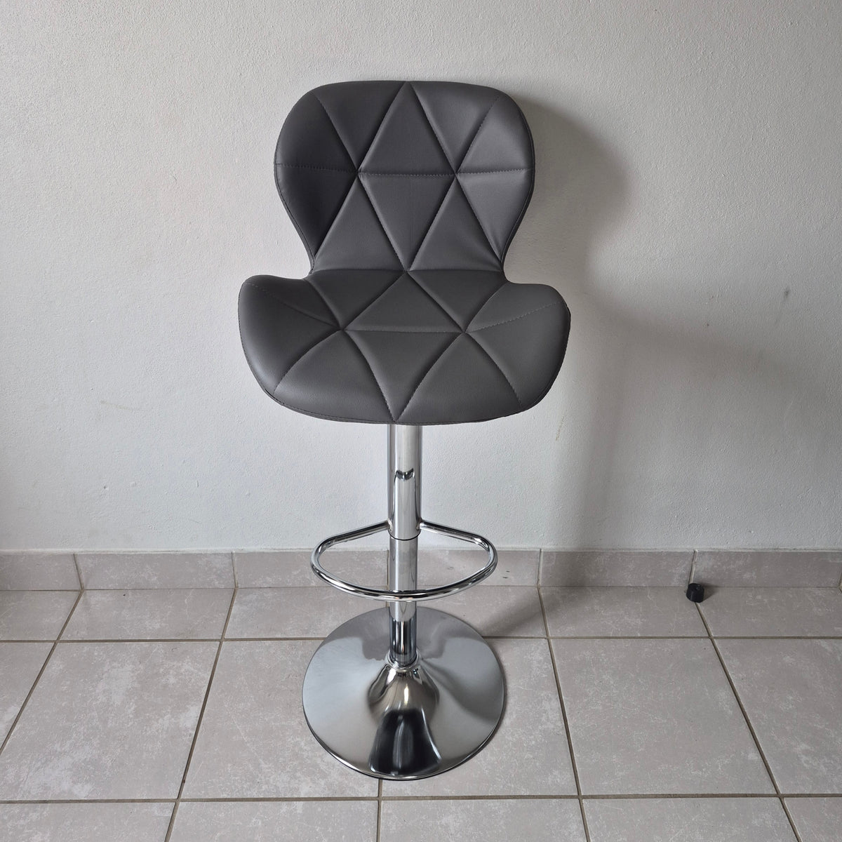Sophia Bar Chair. Grey