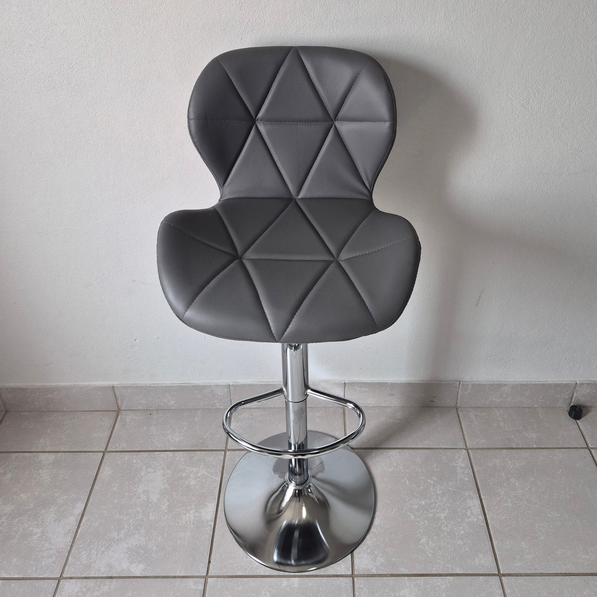 Sophia Bar Chair. Grey