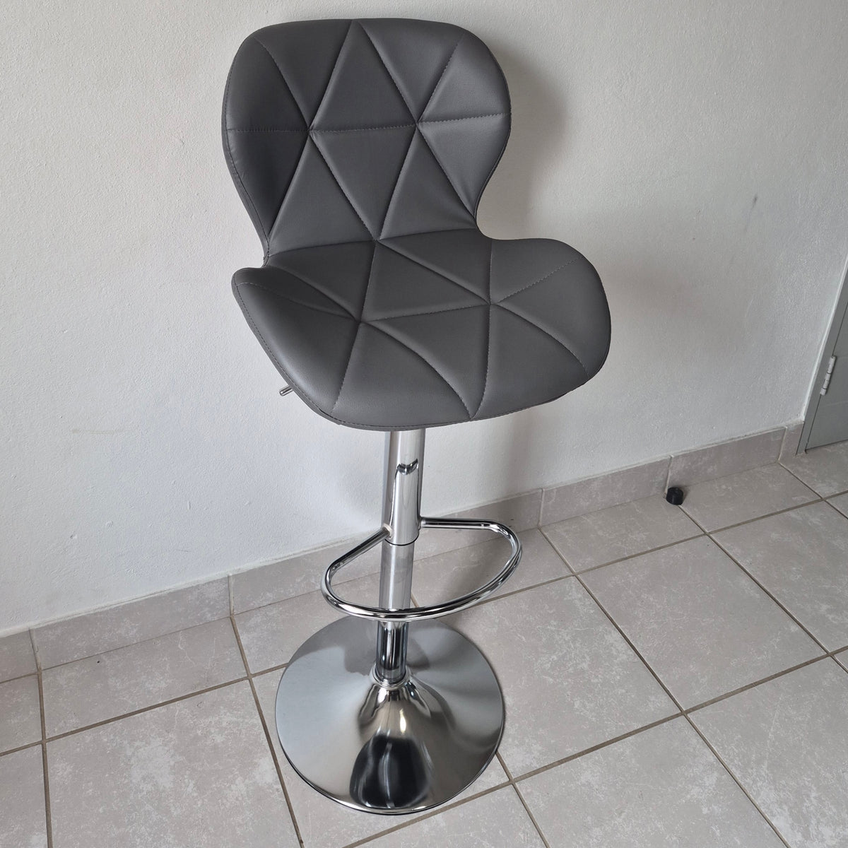 Sophia Bar Chair. Grey